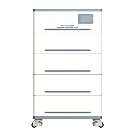 High-voltage photovoltaic energy storage container for power stations