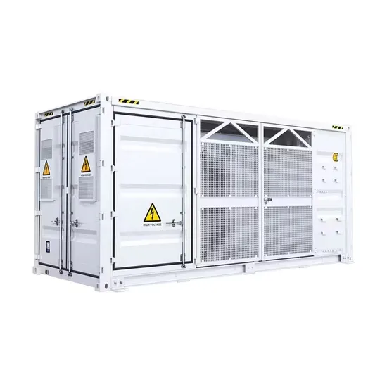 Energy company uses 25kW photovoltaic energy storage container