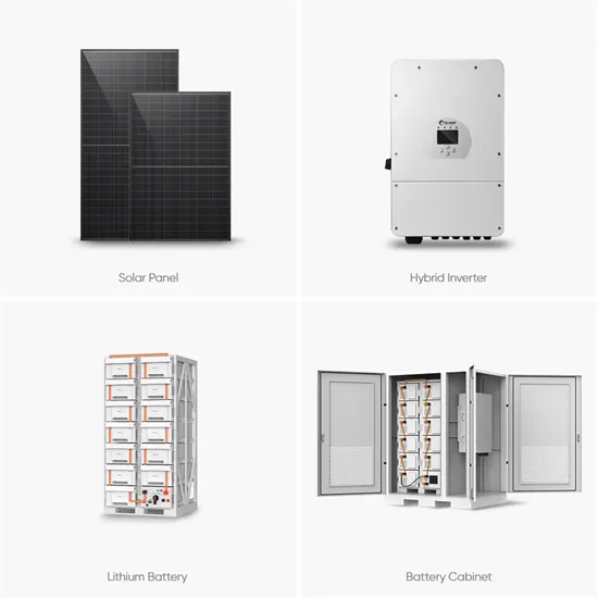 High-voltage photovoltaic folding container for power stations