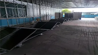 Procurement of Two-Way Charging Solar Containers for Tunnels