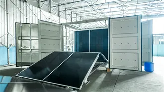 Mobile Solar Container Systems | Foldable PV Panels
