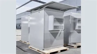 High-efficiency solar energy storage cabinetized highways in kenya