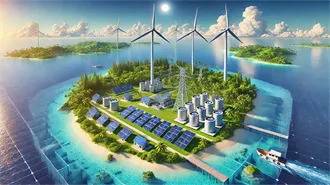 High-voltage photovoltaic container for airport use