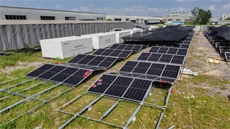 Vroom A-Frame Rack™ for Shipping Containers - Vroom Power.