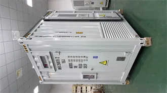 High-efficiency intelligent photovoltaic energy storage cabinet for